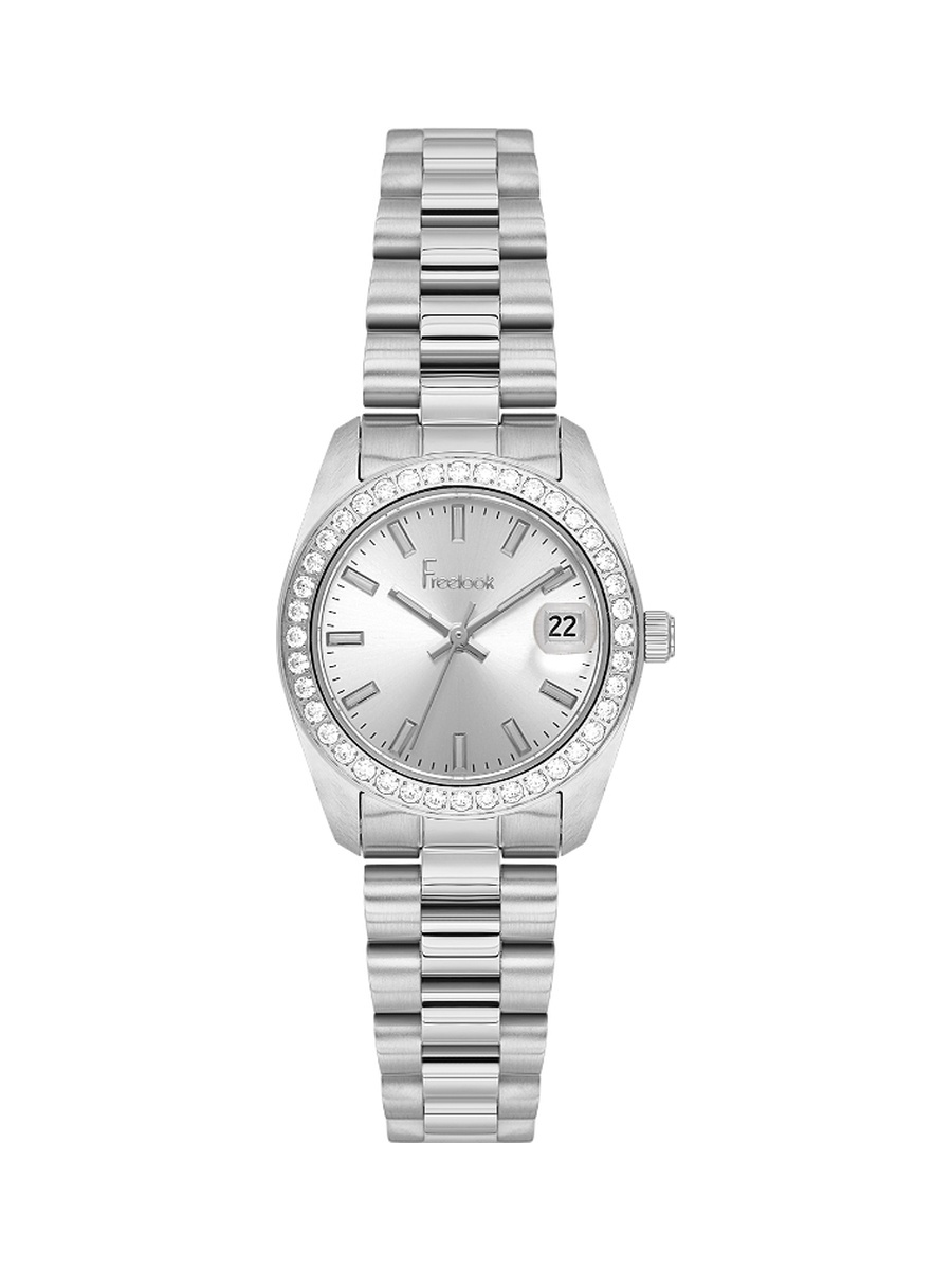 Lumiere Silver Stainless Steel Watch for Women FL.4.10022-1