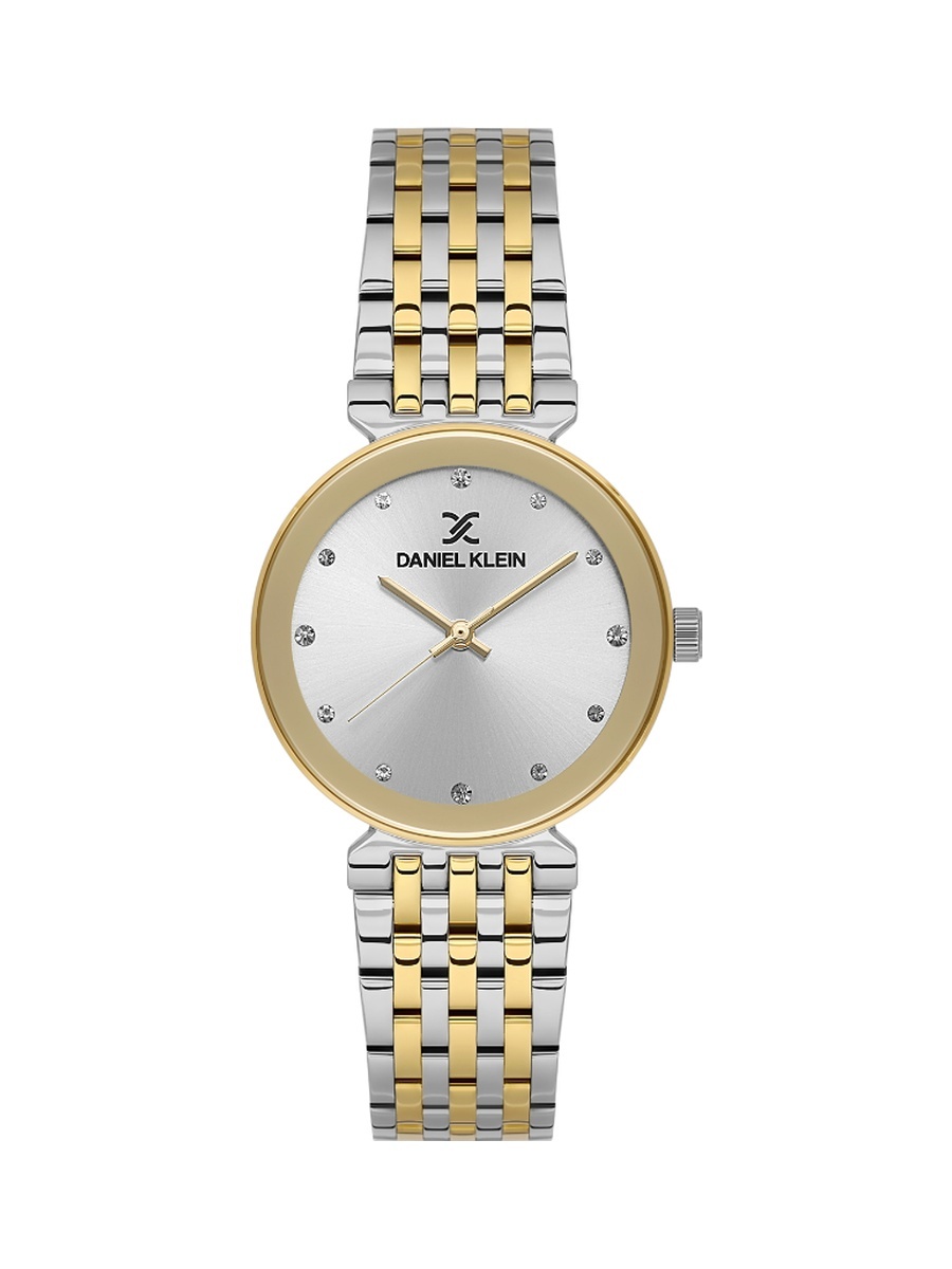 Premium Silver and Gold Stainless Steel Watch for Women DK.1.14175-5