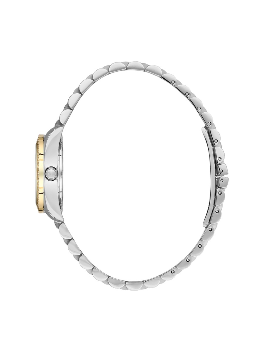 Lumiere Silver and Gold Stainless Steel Watch for Women FL.4.10022-4
