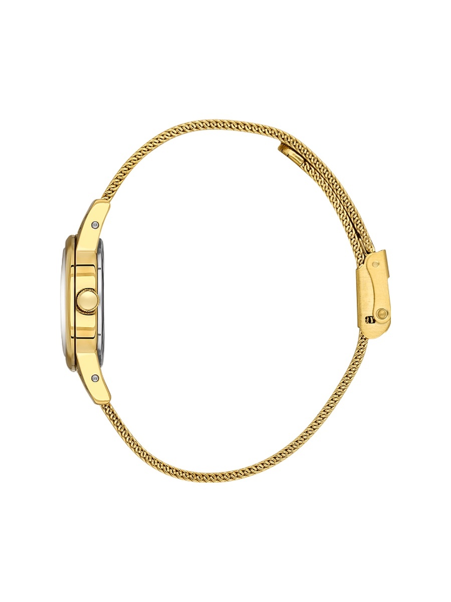 Premium Gold Mesh Band Watch for Women DK.1.14155-4