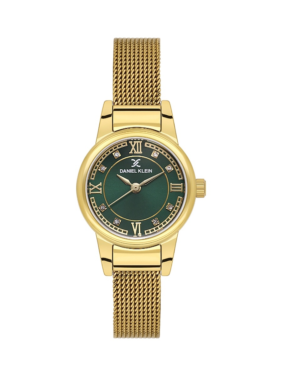 Premium Gold Mesh Band Watch for Women DK.1.14155-5
