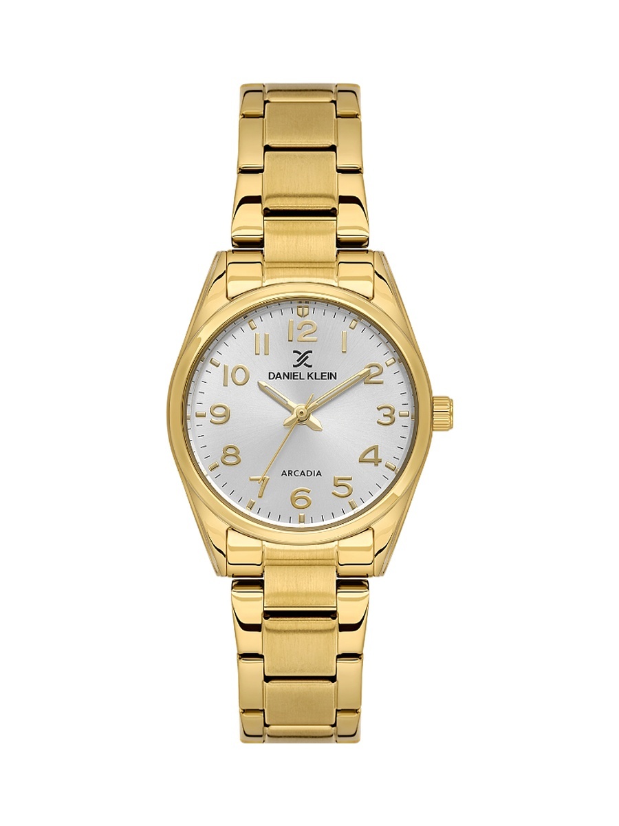 Arcadia Gold Stainless Steel Watch for Women DK.6.14275-6