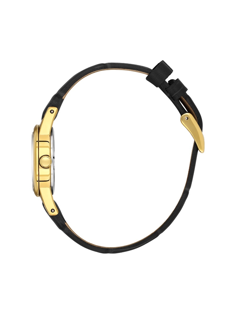 Premium Black Leather Watch for Women DK.1.14156-3