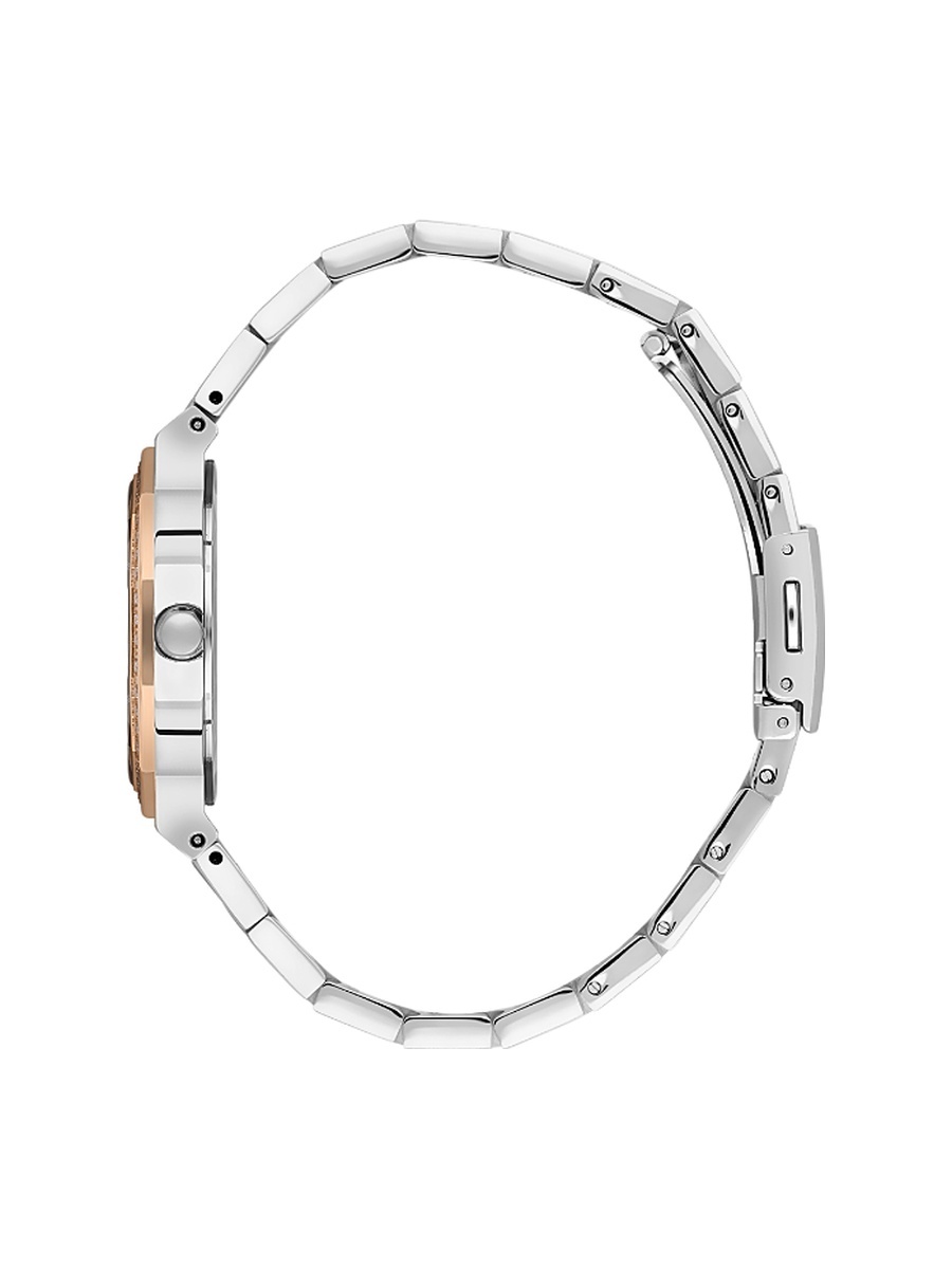 Silver and Rose Gold Stainless Steel Watch for Women SB.1.10552-5