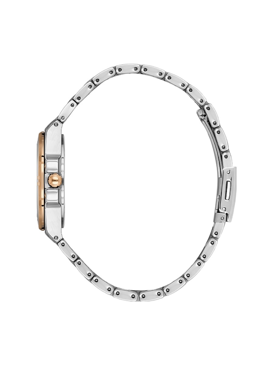 Premium Silver and Rose Gold Stainless Steel Watch for Women DK.1.14176-6