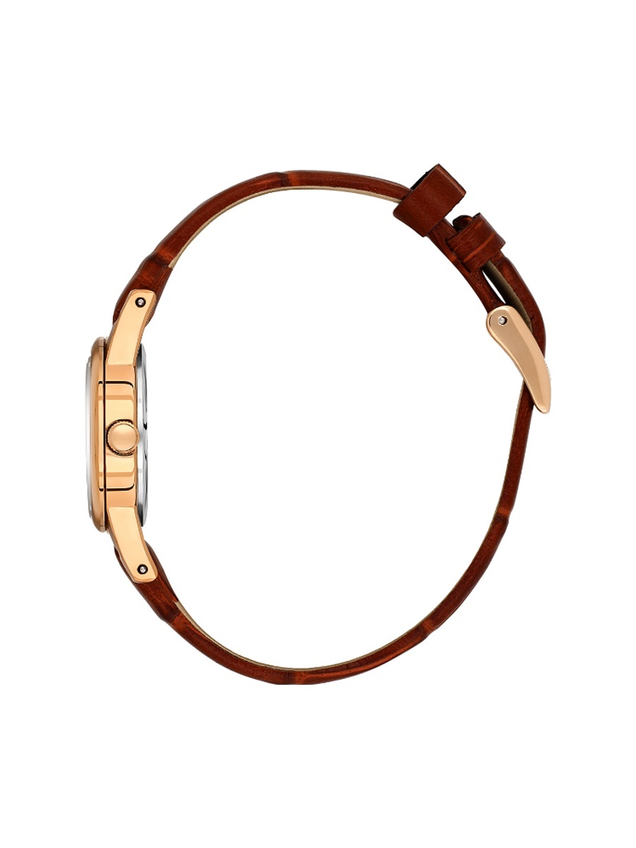 Premium Dark Red Leather Watch for Women DK.1.14156-6