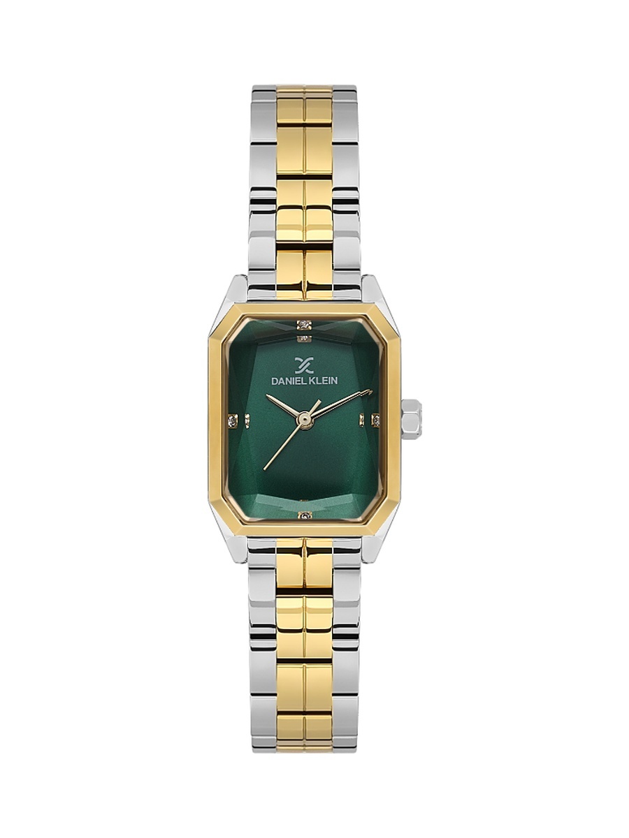 Premium Silver and Gold Stainless Steel Watch for Women DK.1.14157-4