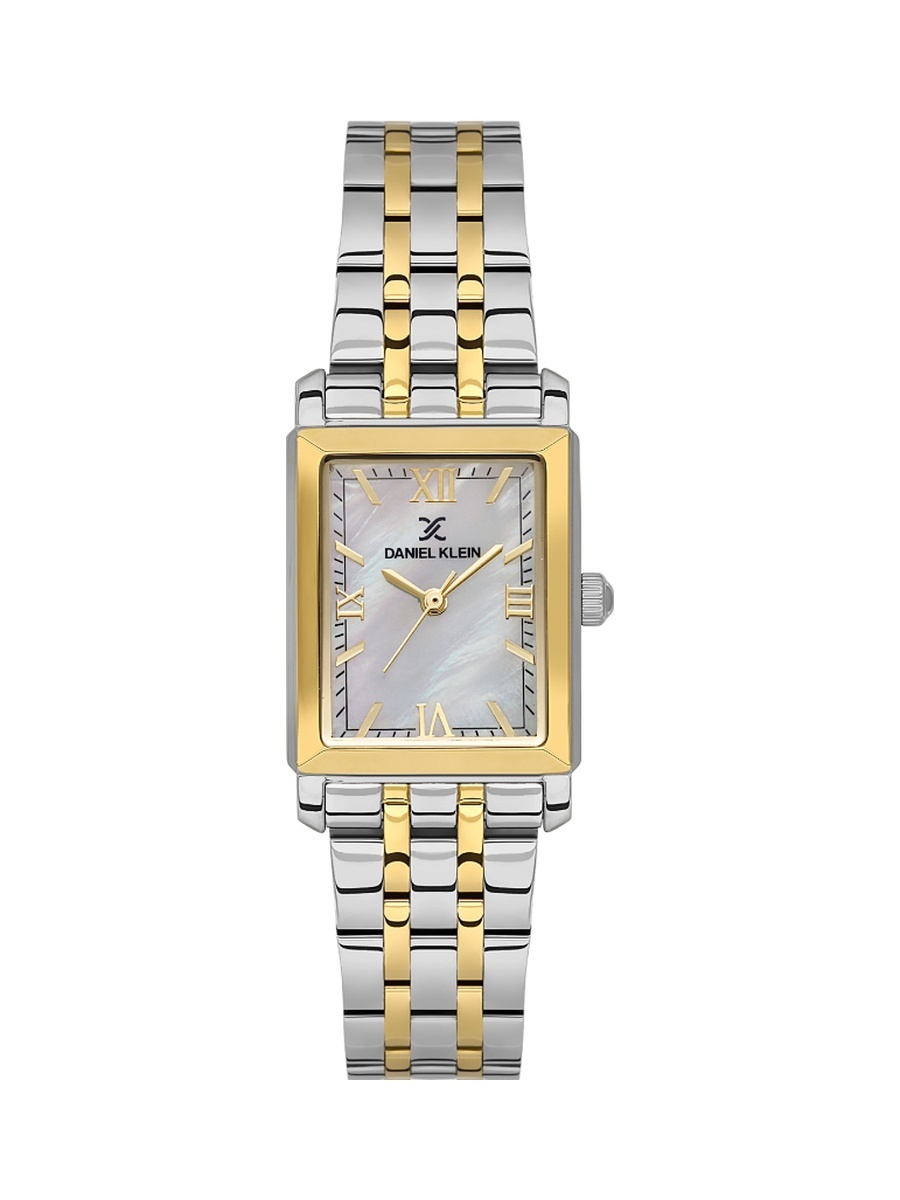 Premium Silver and Gold Stainless Steel Watch for Women DK.1.14159-4