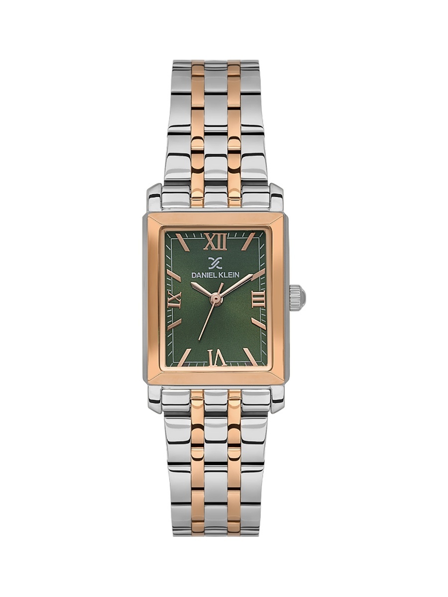 Premium Silver and Rose Gold Stainless Steel Watch for Women DK.1.14159-6