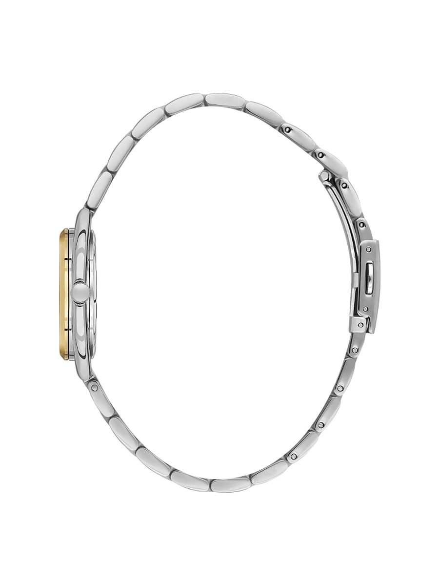 Premium Silver and Gold Stainless Steel Watch for Women DK.1.14180-4