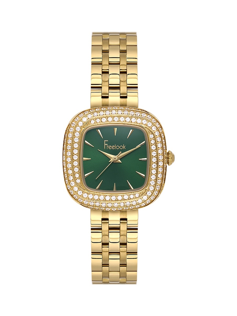 Charmant Gold Stainless Steel Watch for Women FL.1.10520-3