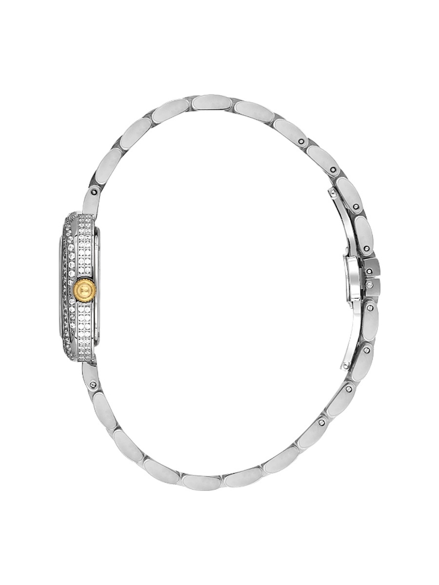 Charmant Silver and Gold Stainless Steel Watch for Women FL.1.10520-4