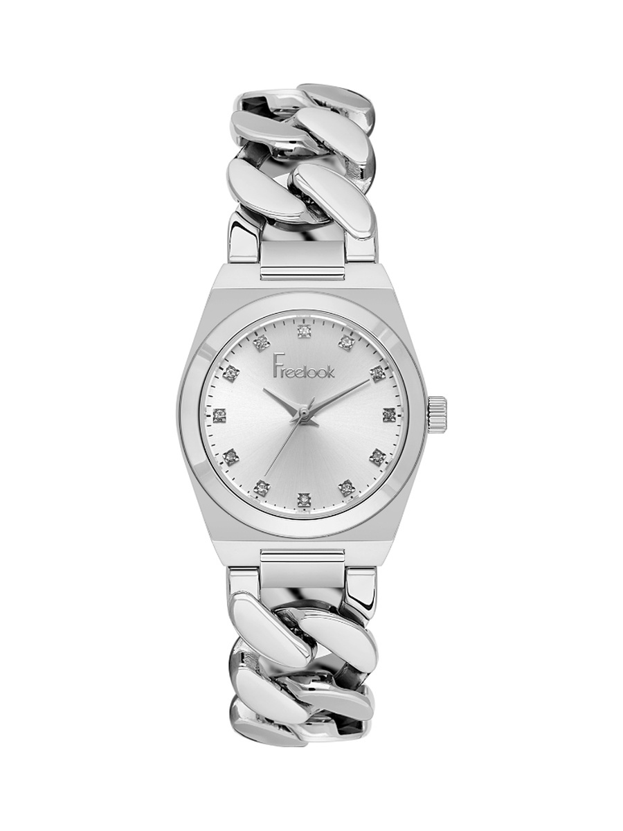 Jolie Silver Stainless Steel Watch for Women FL.1.10521-1