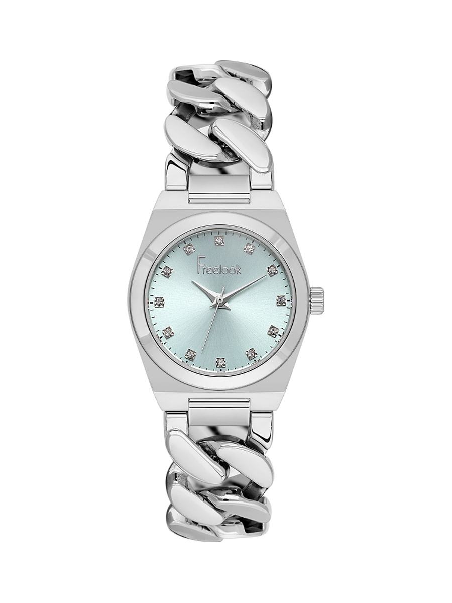 Jolie Silver Stainless Steel Watch for Women FL.1.10521-2