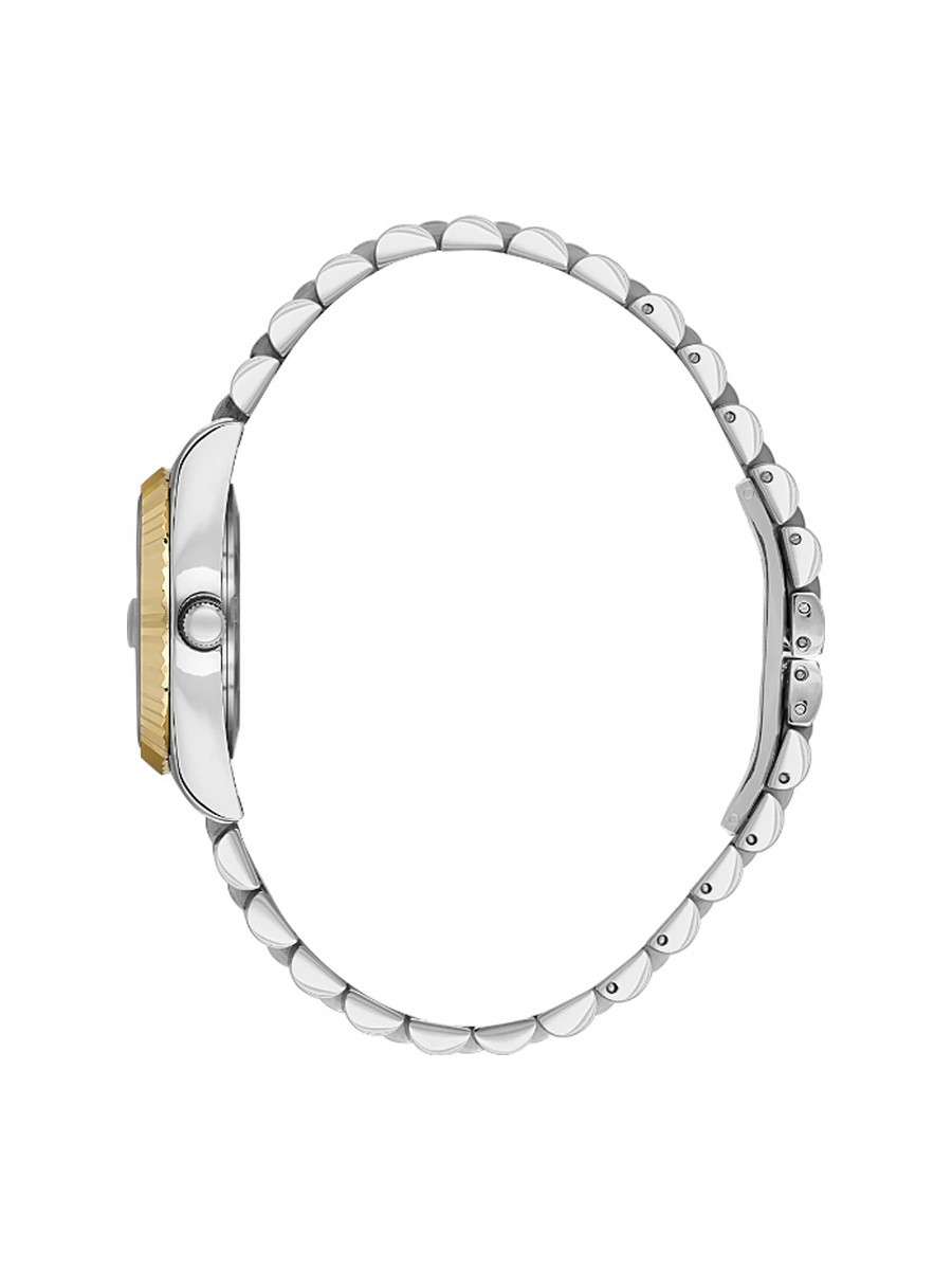 Silver and Gold Stainless Steel Watch for Women SB.4.10034-3