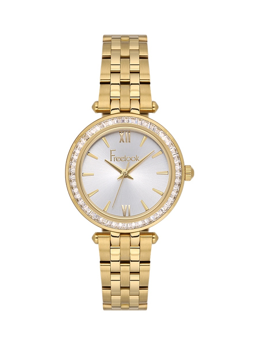 Lumiere Gold Stainless Steel Watch for Women FL.1.10525-3