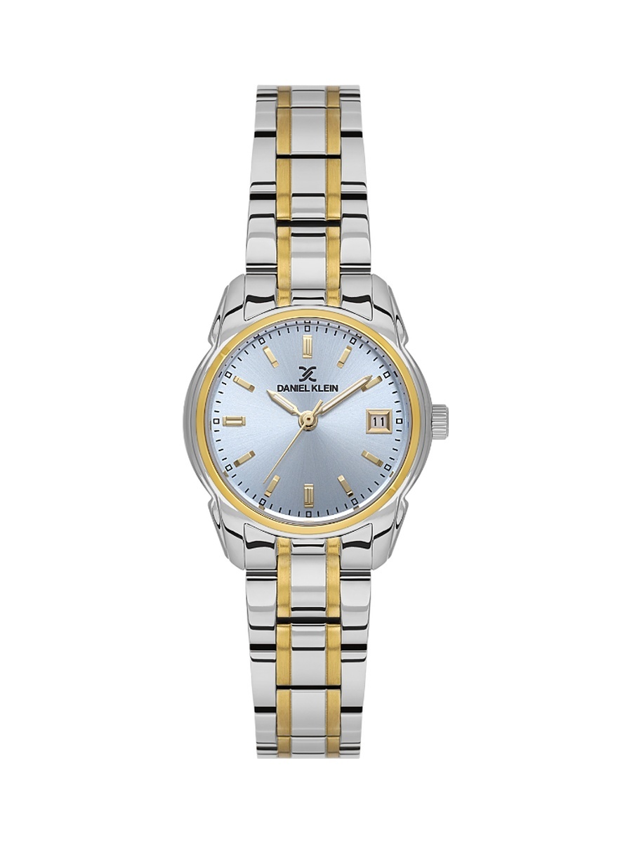 Premium Silver and Gold Stainless Steel Watch for Women DK.1.14187-5