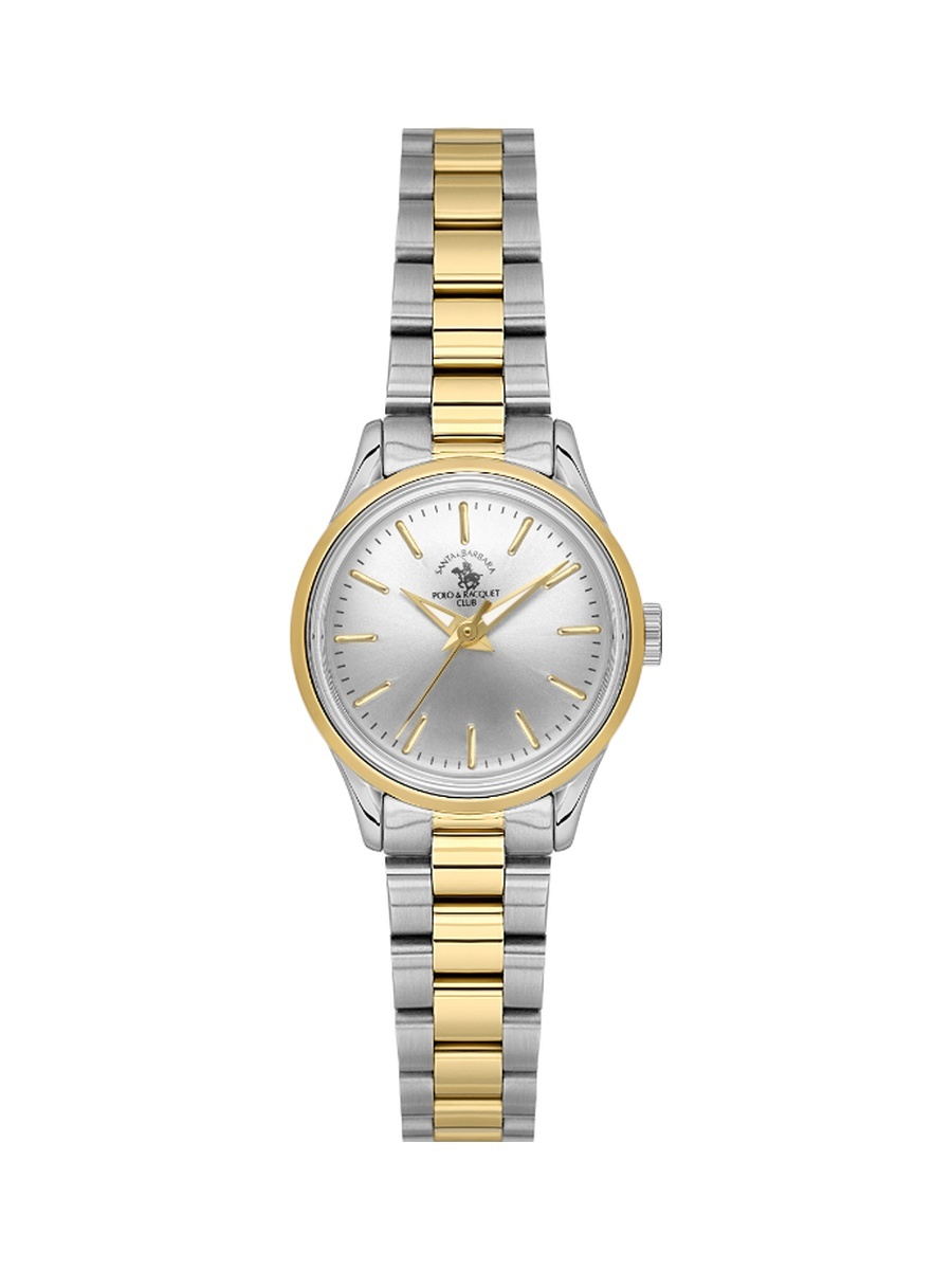 Silver and Gold Stainless Steel Watch for Women SB.8.10012-6