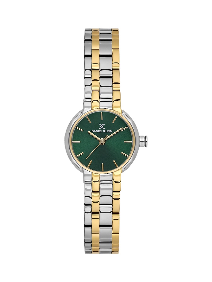 Premium Silver and Gold Stainless Steel Watch for Women DK.1.14163-5