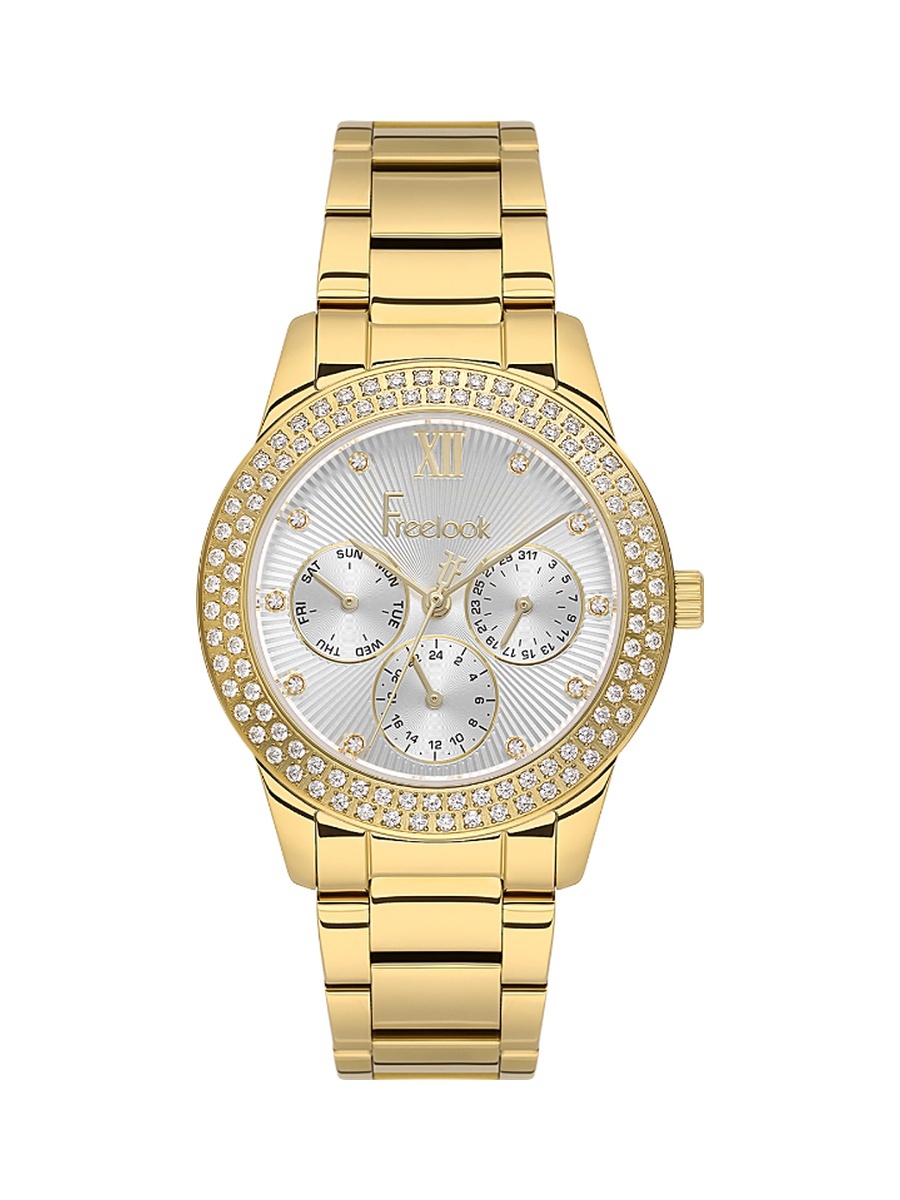 Charmant Gold Stainless Steel Watch for Women FL.1.10527-2