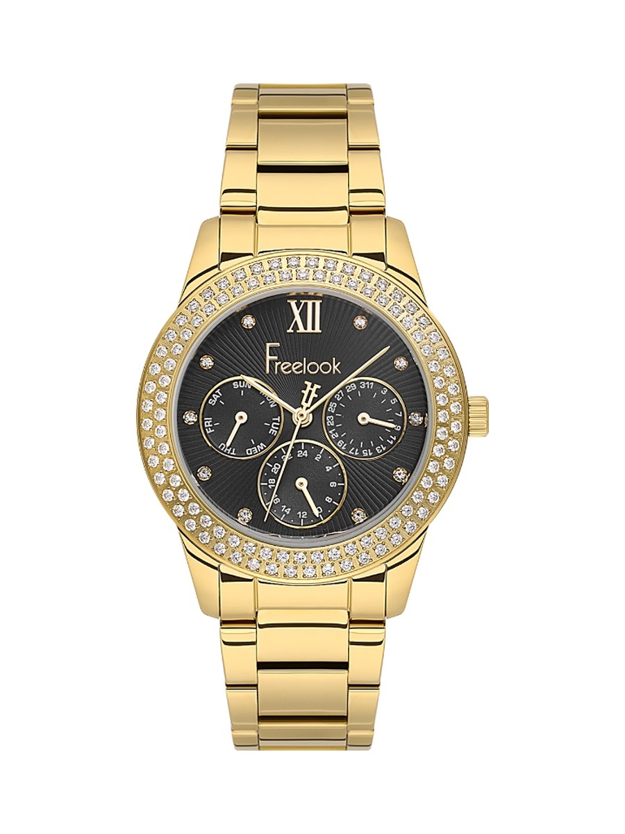 Charmant Gold Stainless Steel Watch for Women FL.1.10527-3