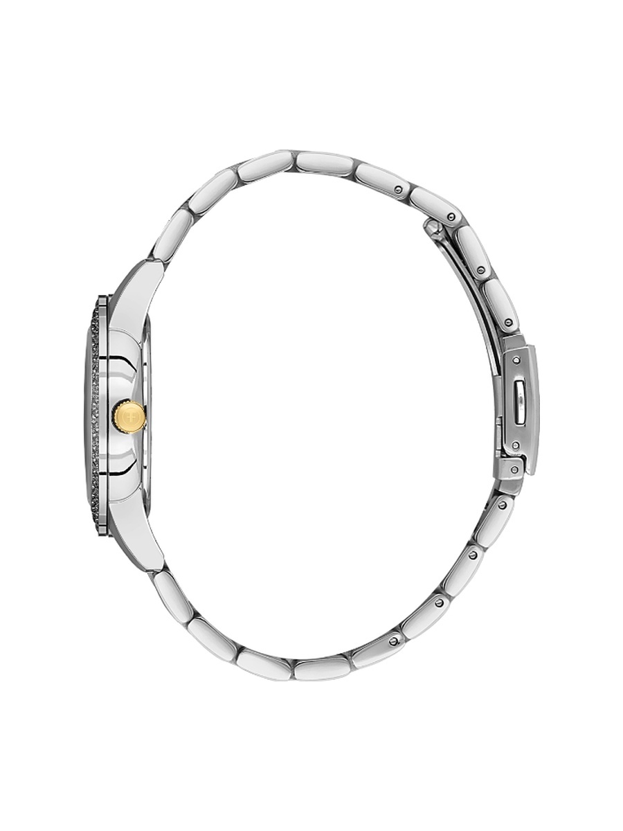 Charmant Silver and Gold Stainless Steel Watch for Women FL.1.10527-5
