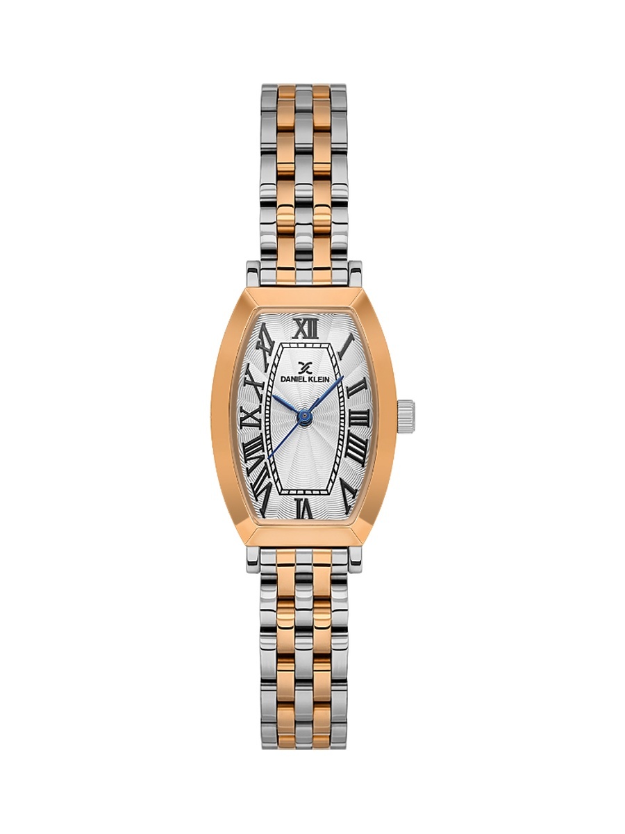 Premium Silver and Rose Gold Stainless Steel Watch for Women DK.1.14165-6