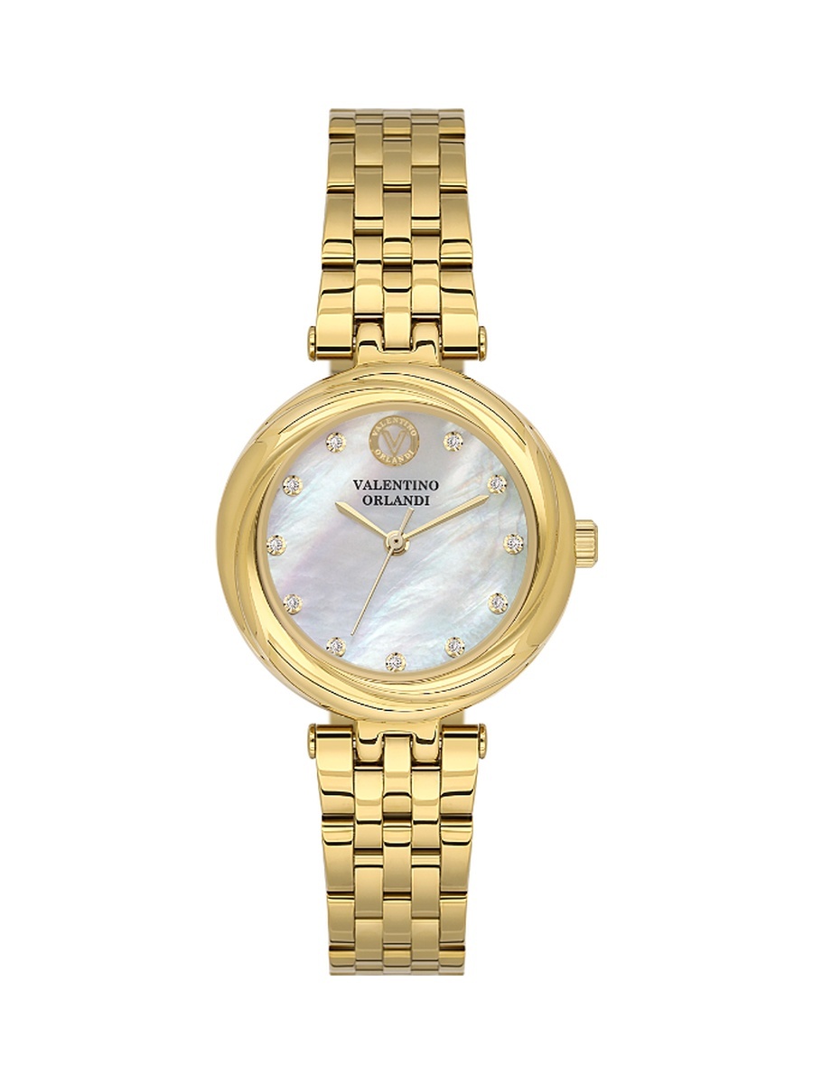 Gold Stainless Steel Watch for Women VO.1.10032-2