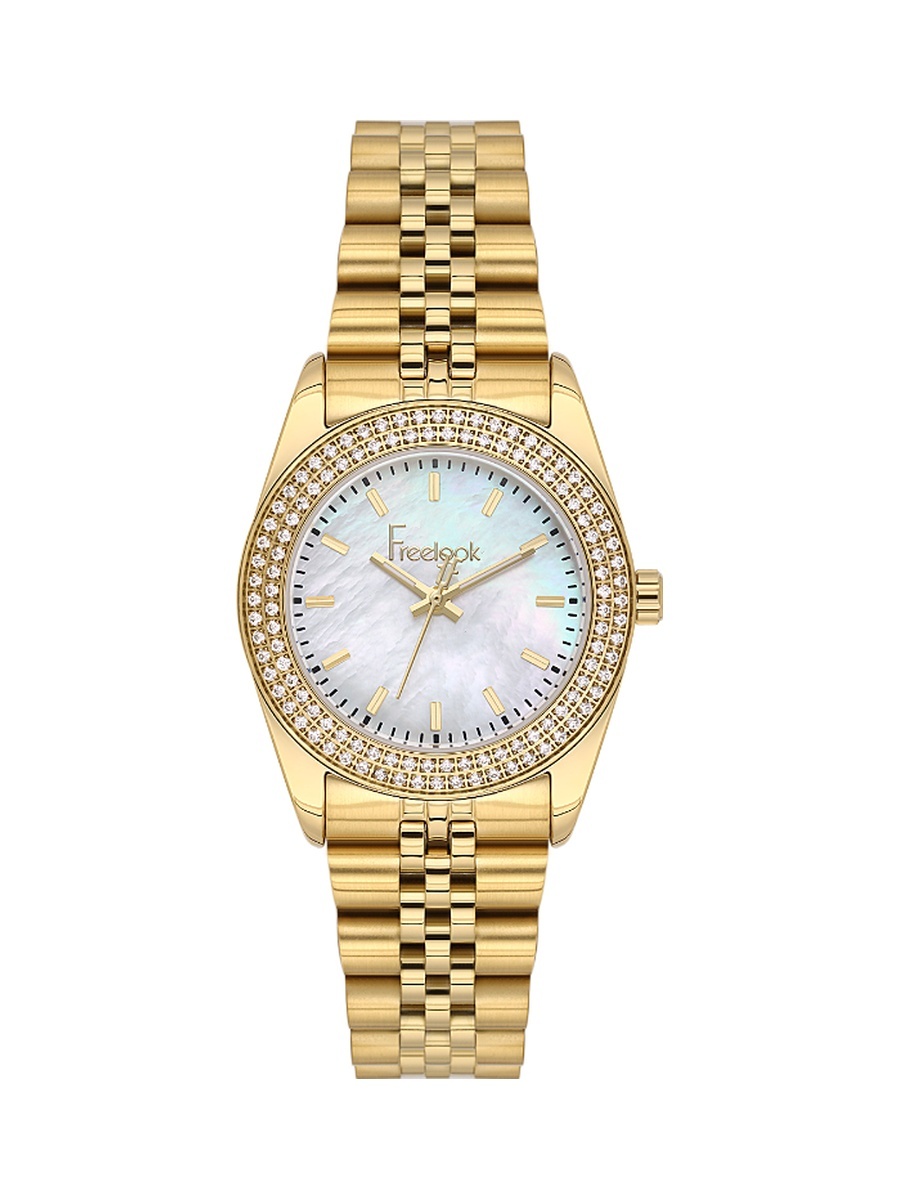 Lumiere Gold Stainless Steel Watch for Women FL.1.10532-2
