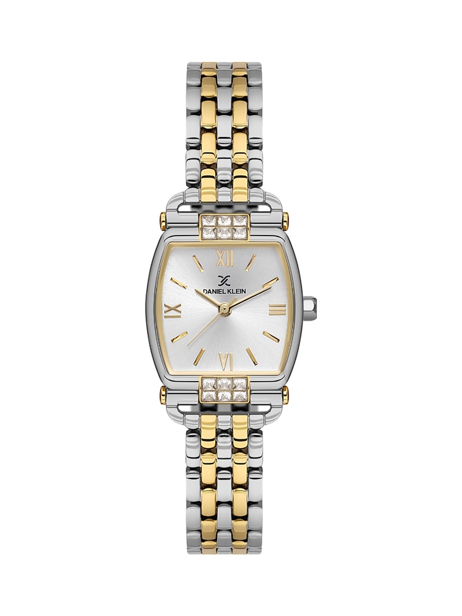 Premium Silver and Gold Stainless Steel Watch for Women DK.1.14281-4