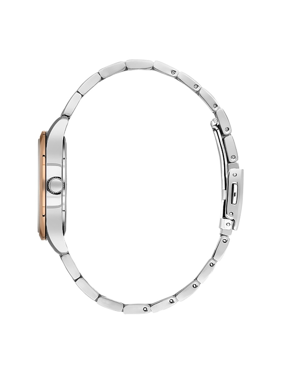 Premium Silver and Rose Gold Stainless Steel Watch for Women DK.1.14166-6