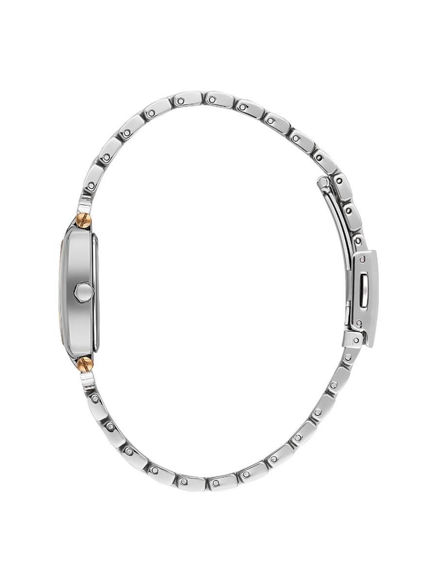 Premium Silver and Rose Gold Stainless Steel Watch for Women DK.1.14281-6