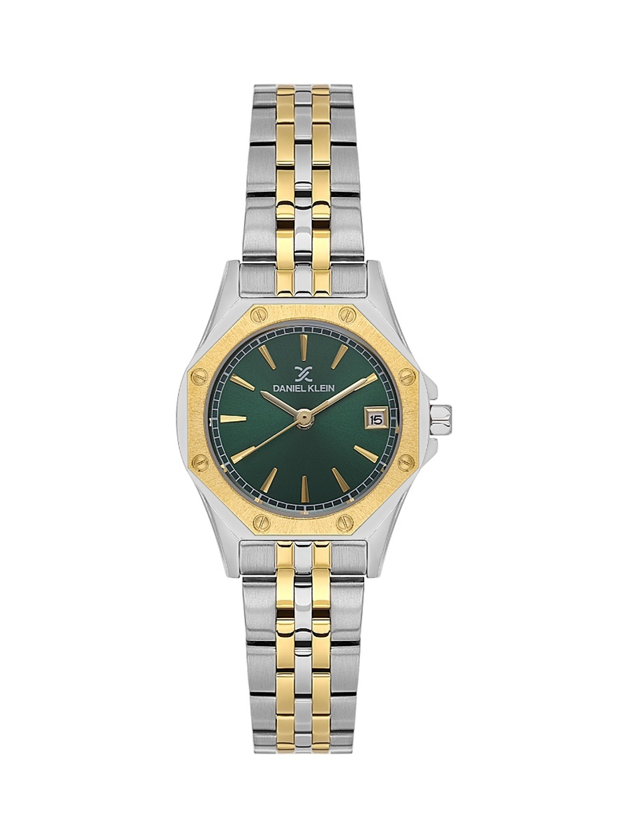 Premium Silver and Gold Stainless Steel Watch for Women DK.1.14167-4