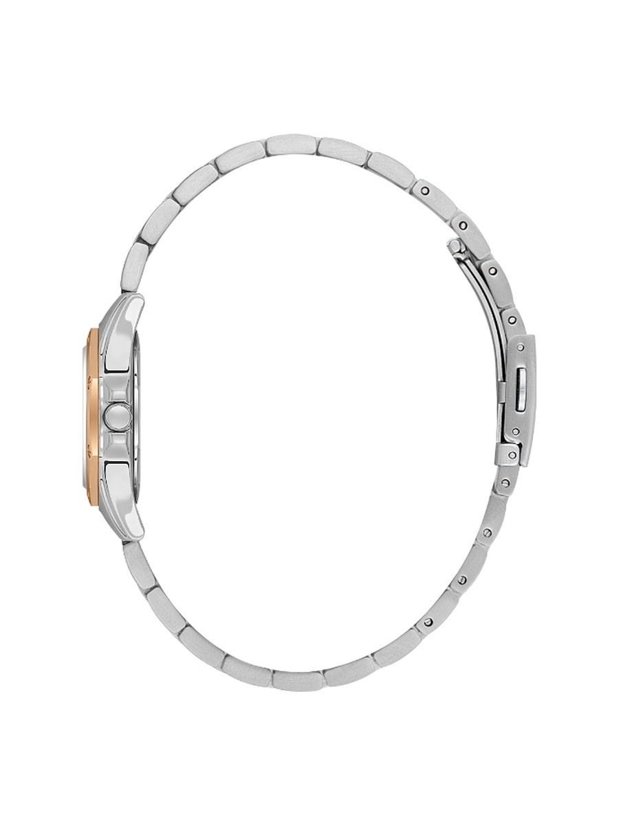 Premium Silver and Rose Gold Stainless Steel Watch for Women DK.1.14167-6