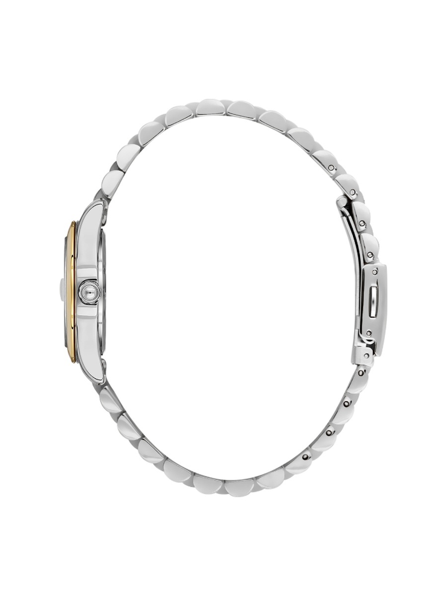 Premium Silver and Gold Stainless Steel Watch for Women DK.6.14183-4