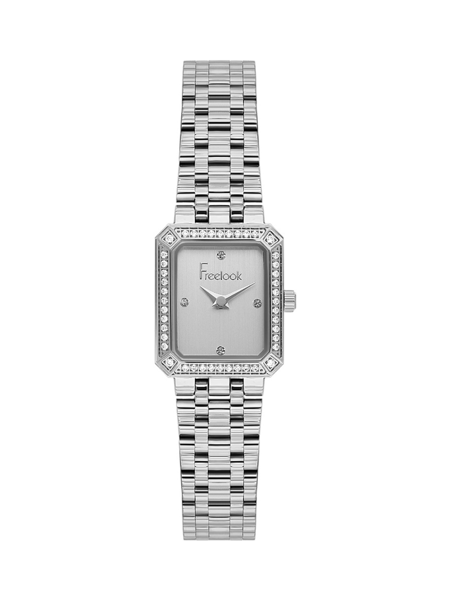 Jolie Silver Stainless Steel Watch for Women FL.1.10539-2