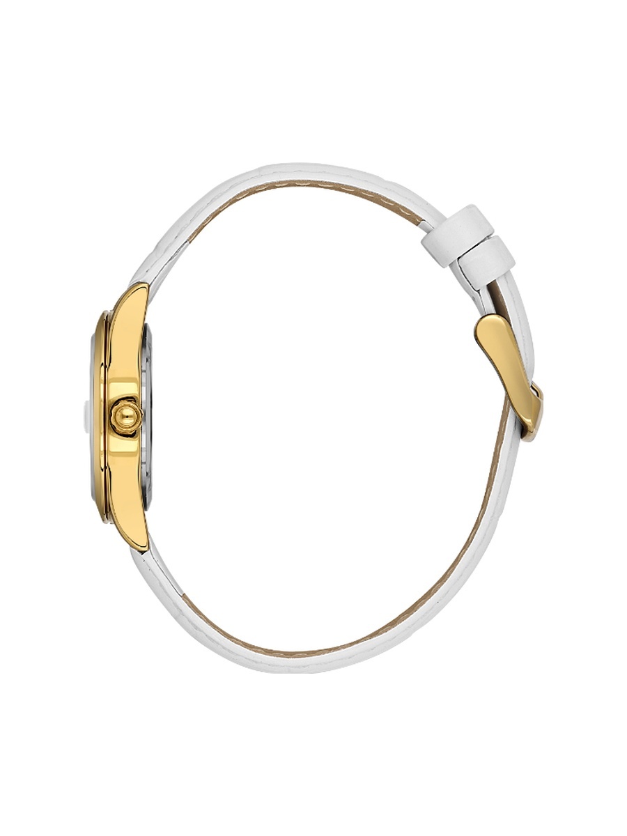Premium White Leather Watch for Women DK.6.14184-3
