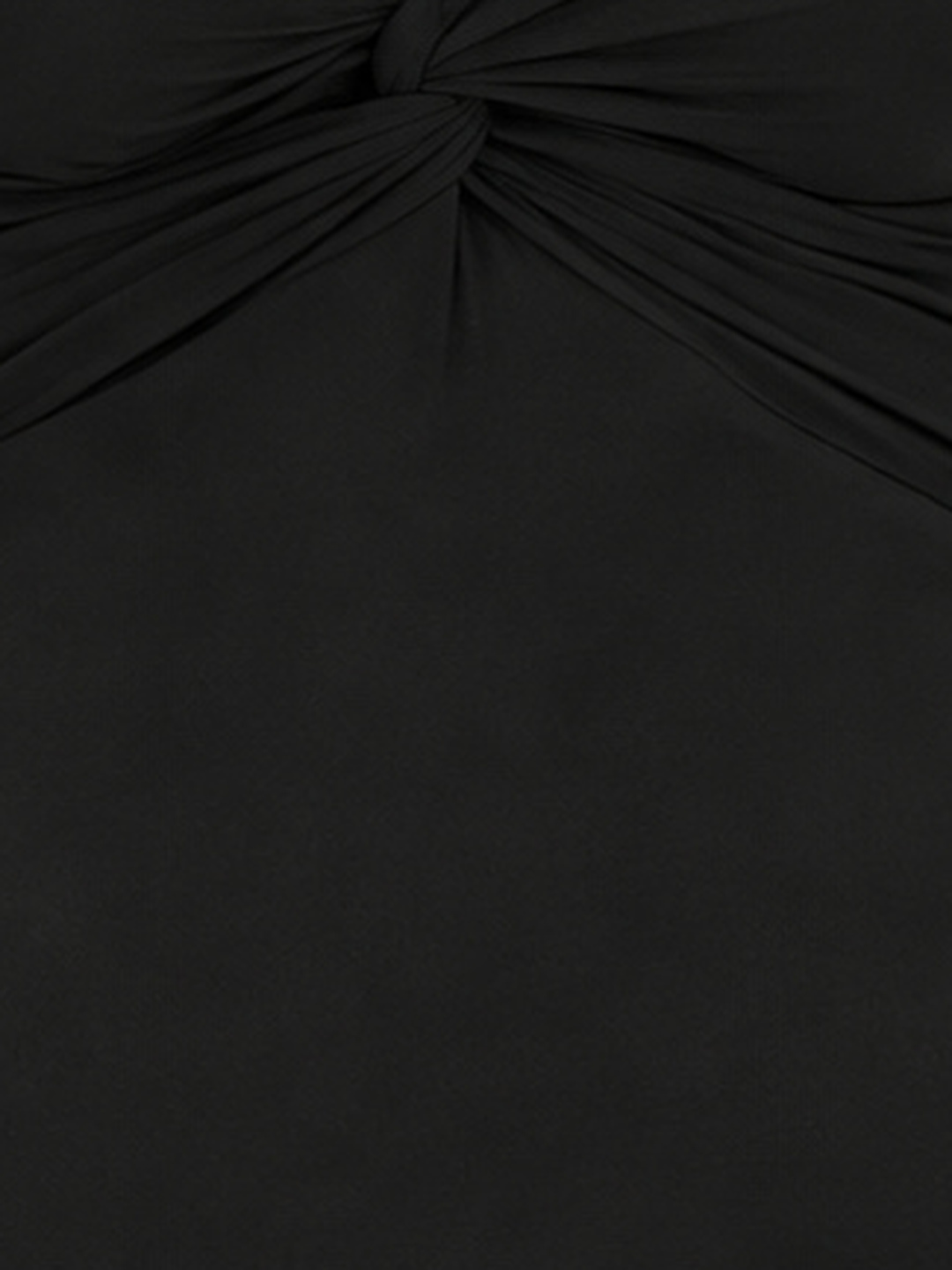 Black Halter Bodycon Mini Dress