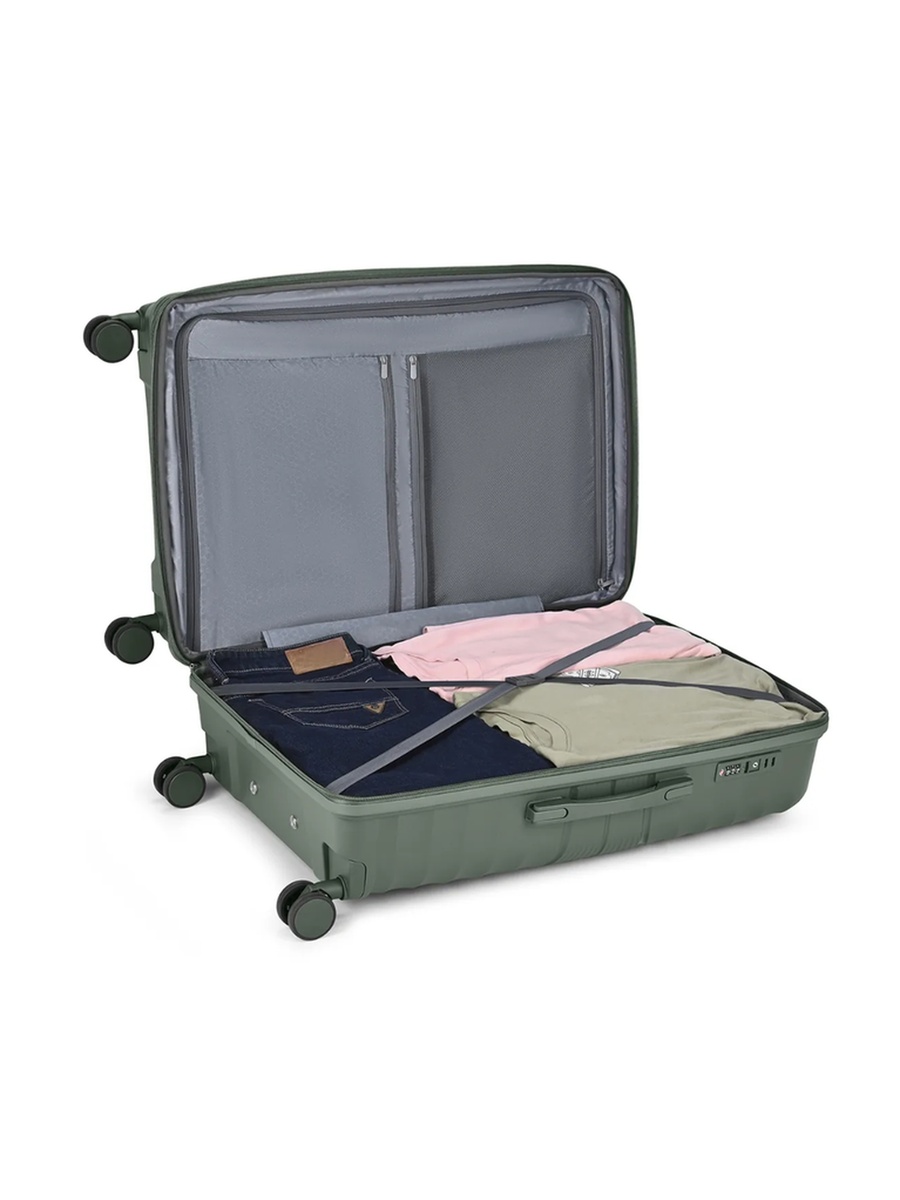 Hertford PP 8W 75 cm Large Check-In Luggage - Green
