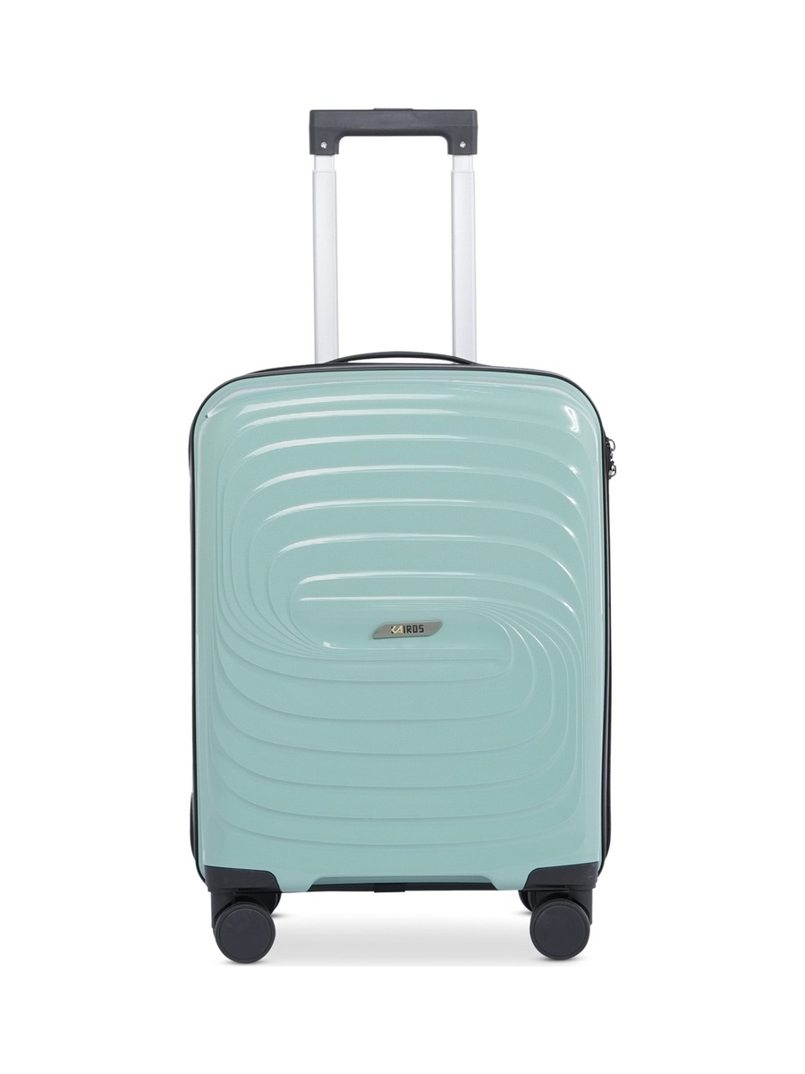 20inch Luggage with Anti-Theft Zipper | Polypropylene(PP) Material | Lightweight | TSA Lock | 360, 4-Wheels | Telescopic Handle | Tough Suitcase for Travel KTR-701-20-Grey Green