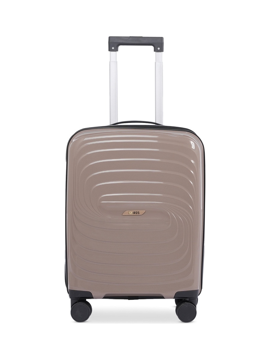 20inch Luggage with Anti-Theft Zipper | Polypropylene(PP) Material | Lightweight | TSA Lock | 360, 4-Wheels | Telescopic Handle | Tough Suitcase for Travel KTR-701-20-Khaki