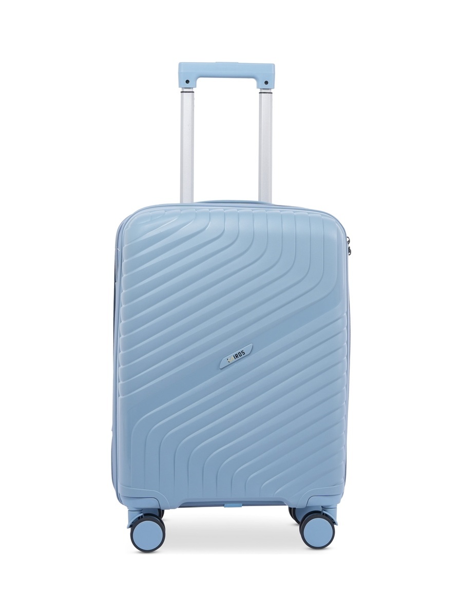 20inch Luggage with Anti-Theft Zipper | Polypropylene(PP) Material | Lightweight | TSA Lock | 360, 4-Wheels | Telescopic Handle | Tough Suitcase for Travel KTR-700-20-Blue