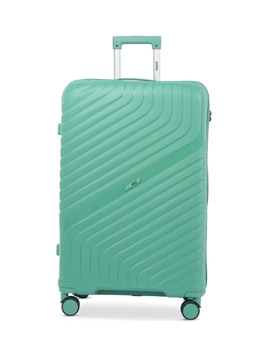 28inch Luggage with Anti-Theft Zipper | Polypropylene(PP) Material | Lightweight | TSA Lock | 360, 4-Wheels | Telescopic Handle | Tough Suitcase for Travel KTR-700-28-Green