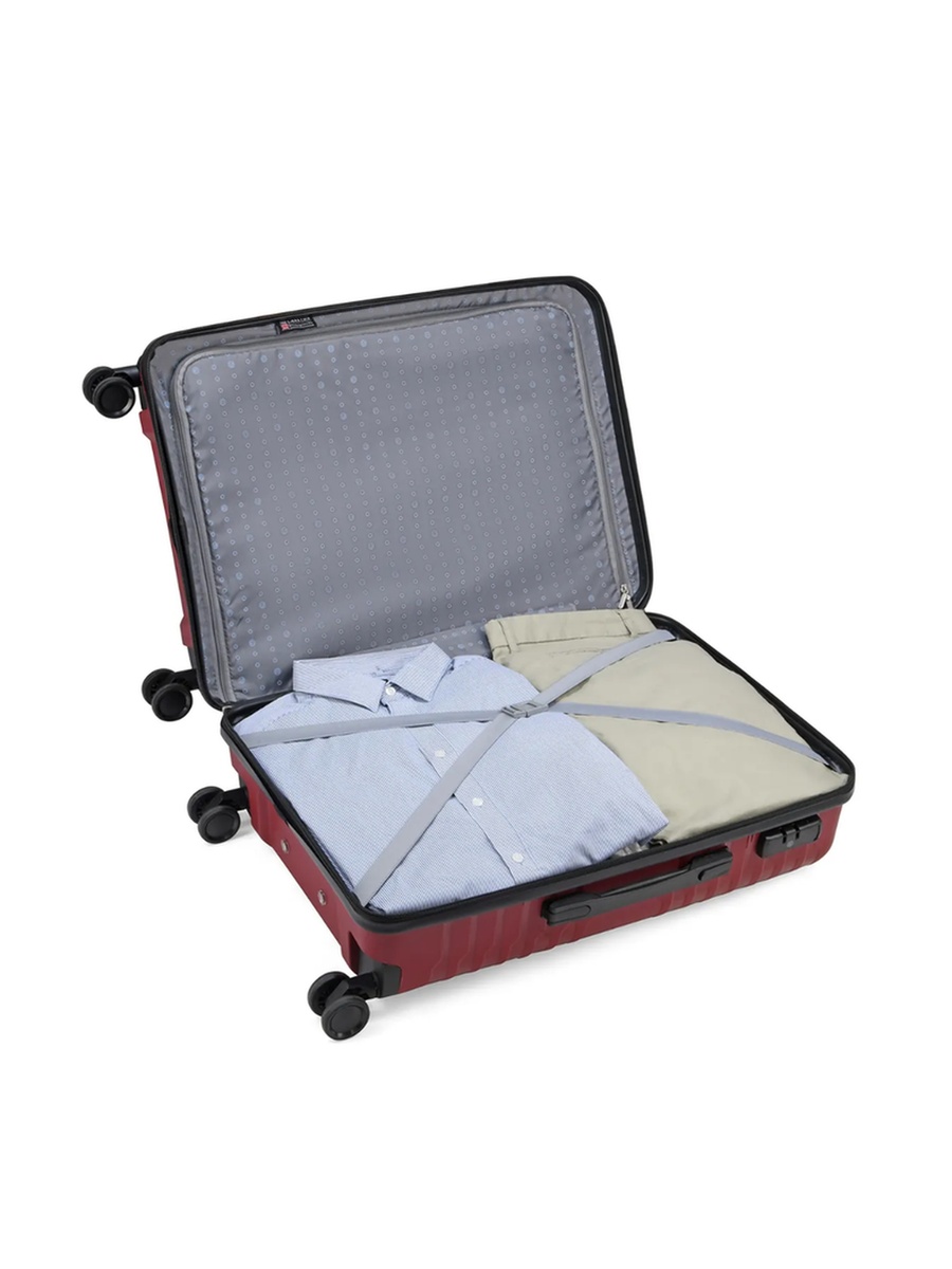 Harbor Plus Hard Shell 8W 66 cm Medium Check-In Luggage - Maroon