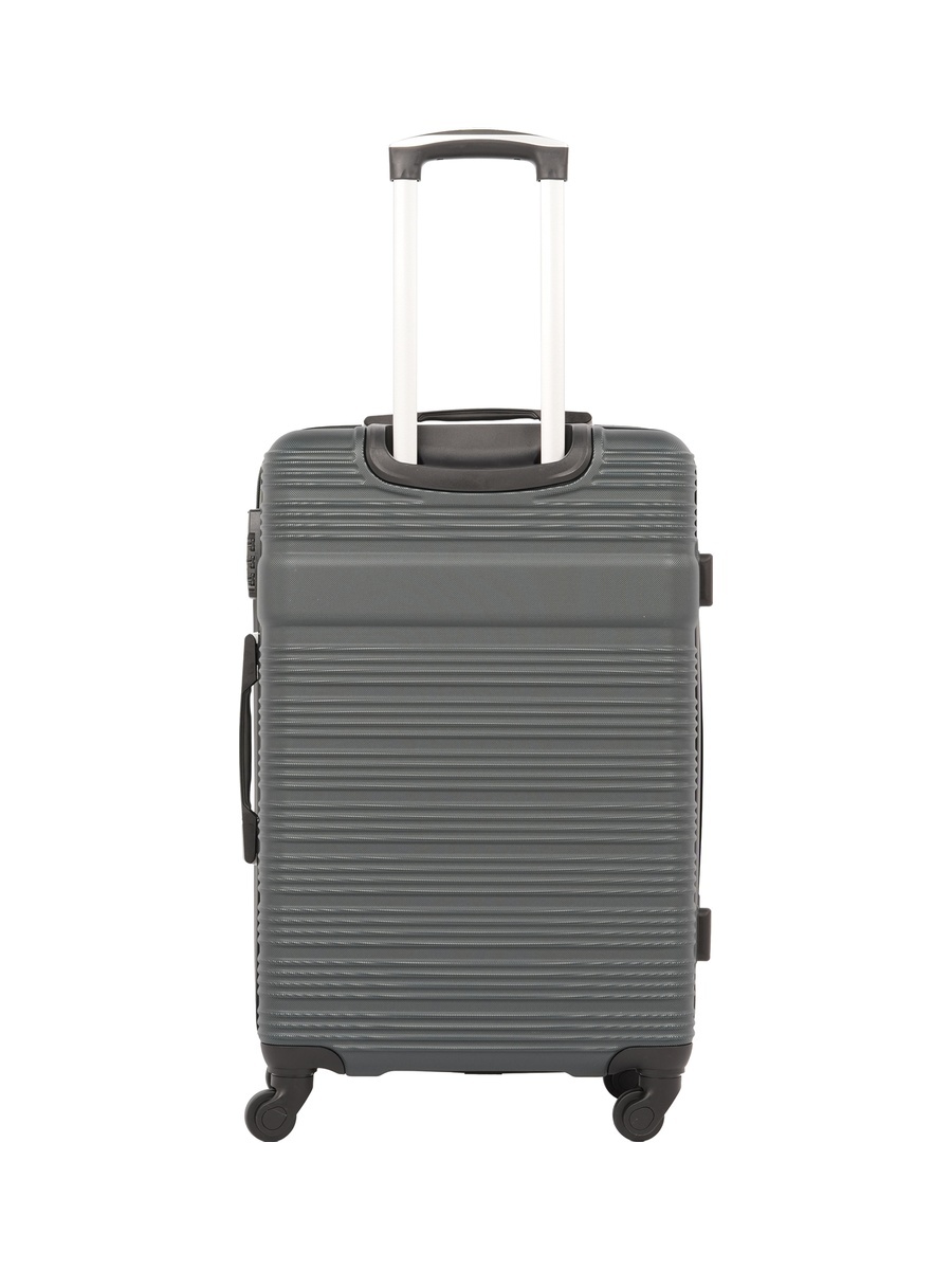 3-Piece Hardside Luggage Set, 20/ 24/ 28 inch ABS Spinner Trolley Bags with Combination Lock, KTMC-9199- Blackish Green