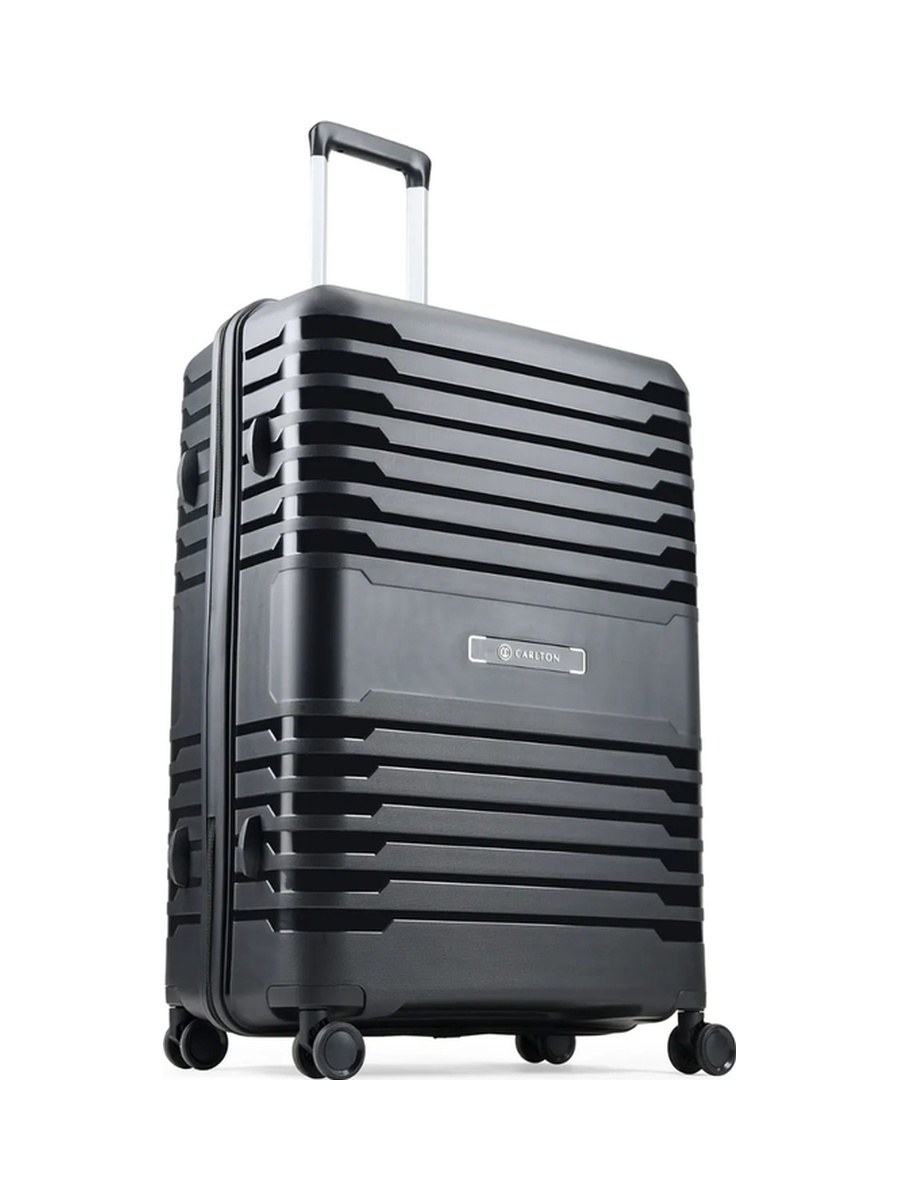 Harbor Plus Hard Shell 8W 76 cm Large Check-In Luggage - Black