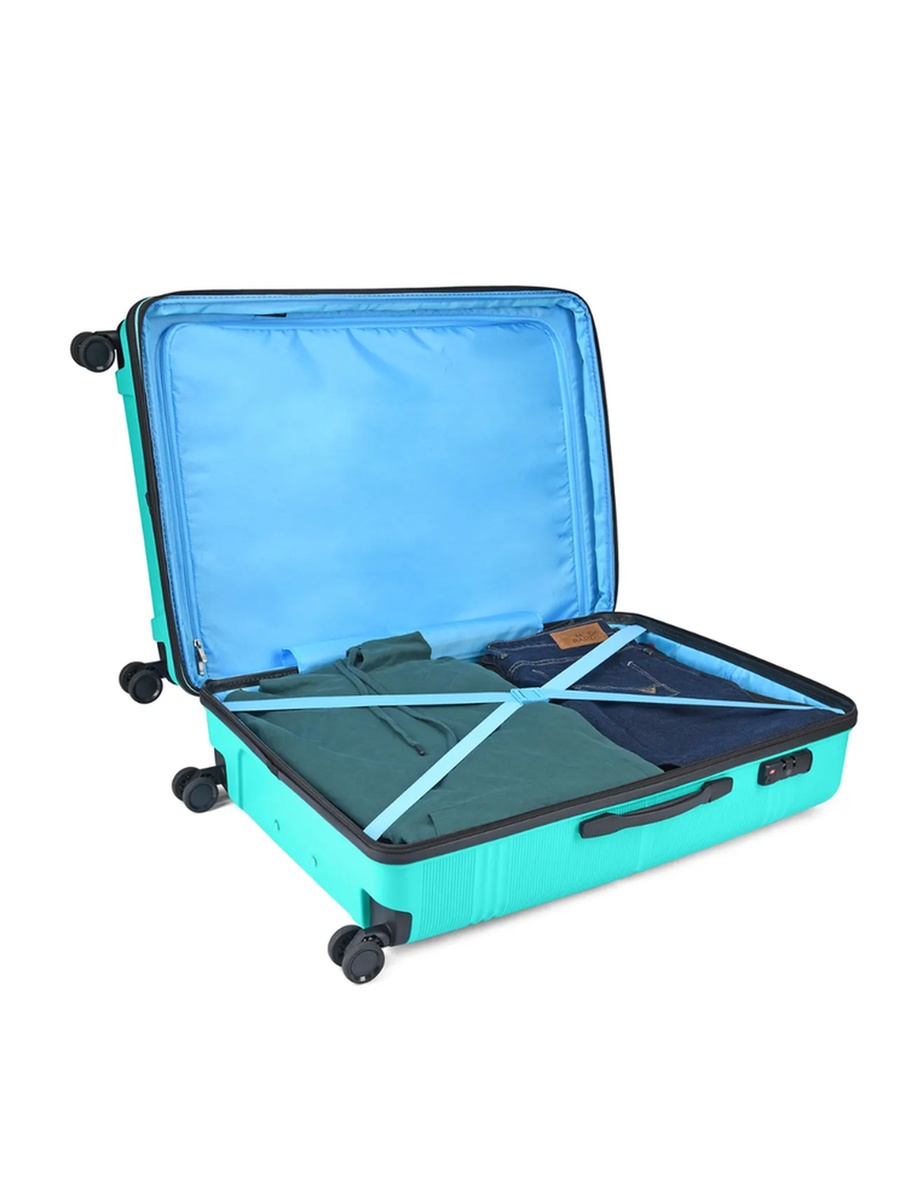 Focus Plus Hard Shell 8W Medium Check-In Luggage - Turquoise