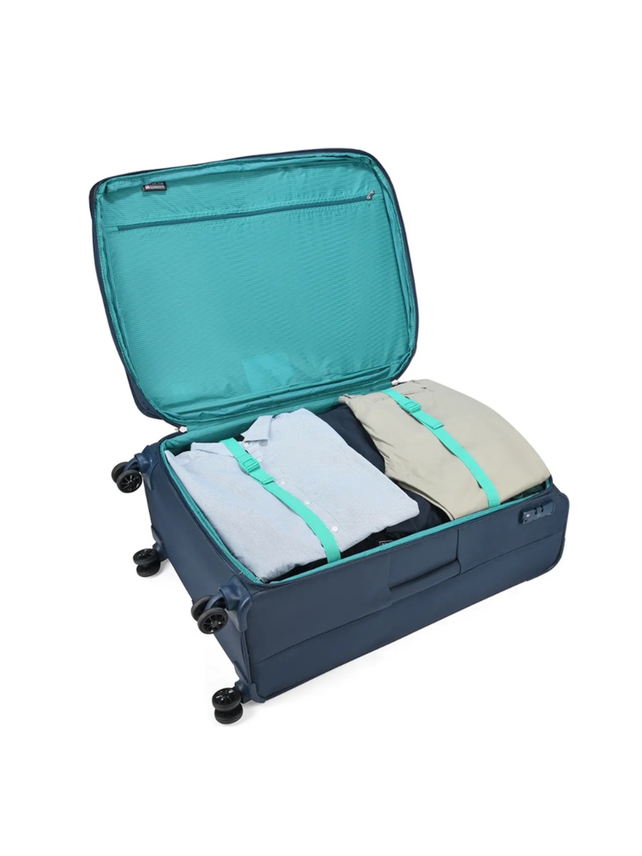 Turbolite Plus Softside 8W Large Check-In Luggage - Blue