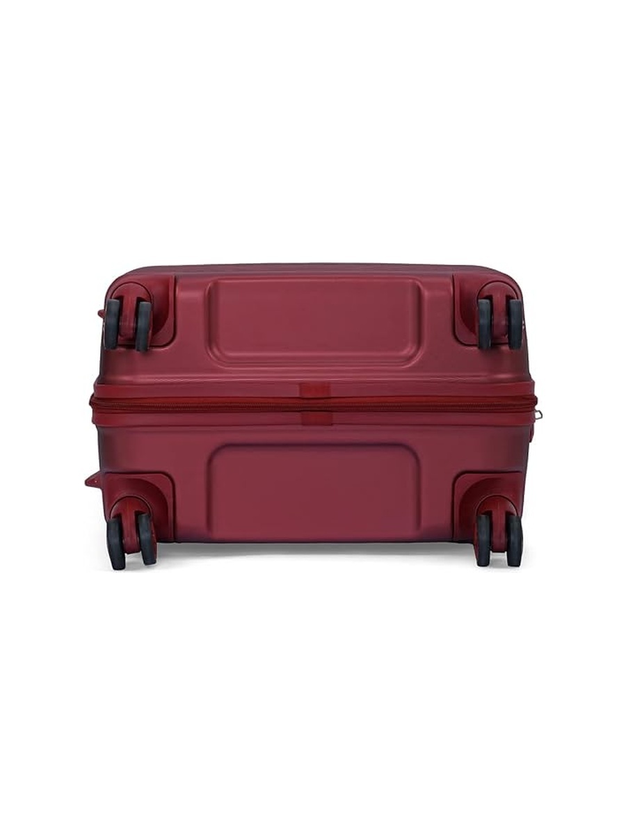 Crossline Hard Shell 8W Medium Check-In Luggage - Maroon