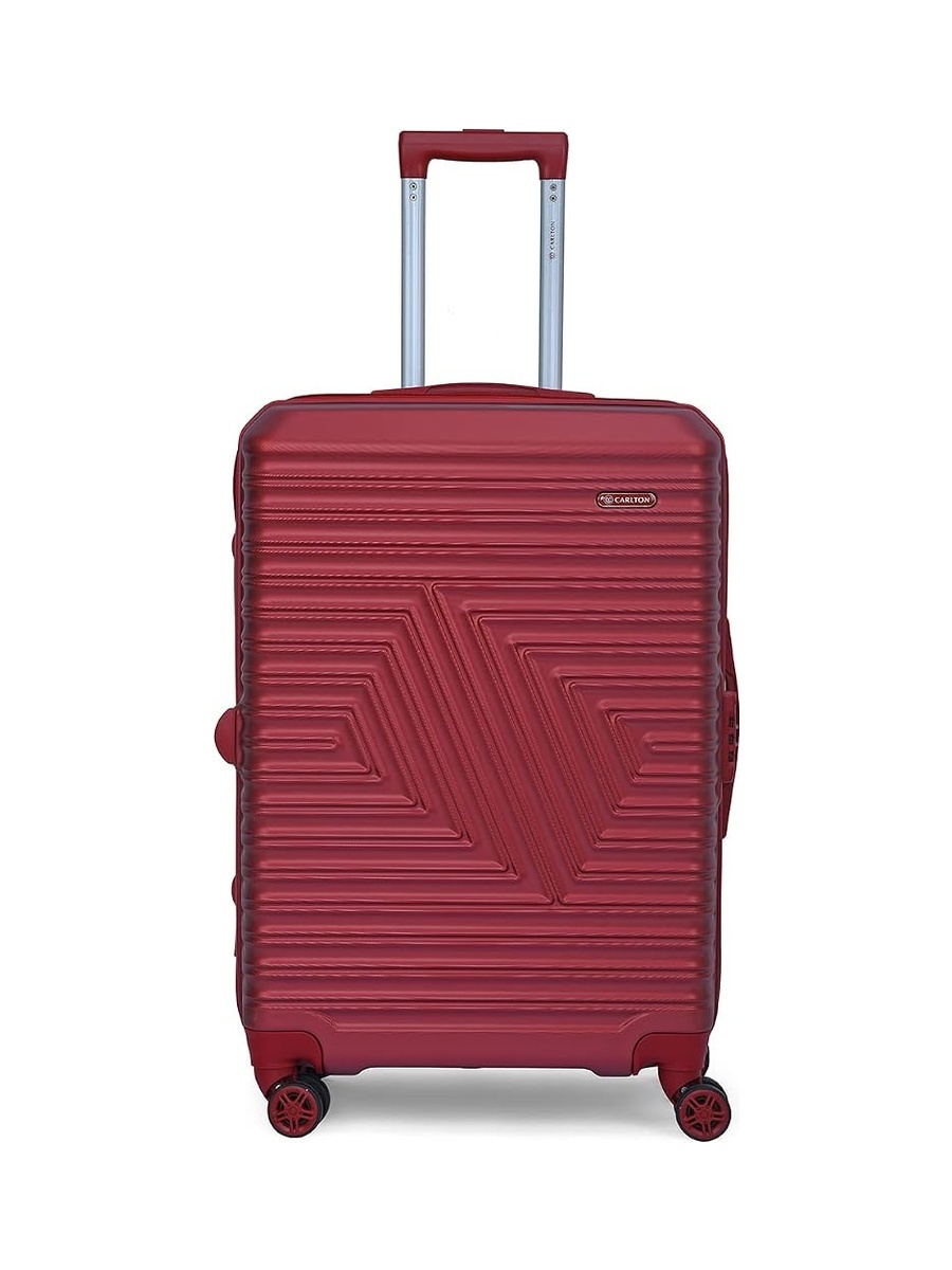 Crossline Hard Shell 8W Large Check-In Luggage - Maroon
